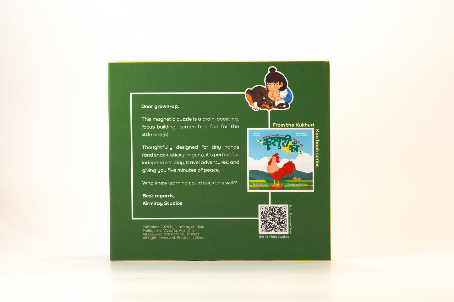 Magnetic Puzzle 2-in-1 Tri-Fold