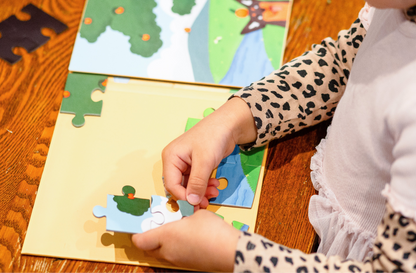 Magnetic Puzzle 2-in-1 Tri-Fold